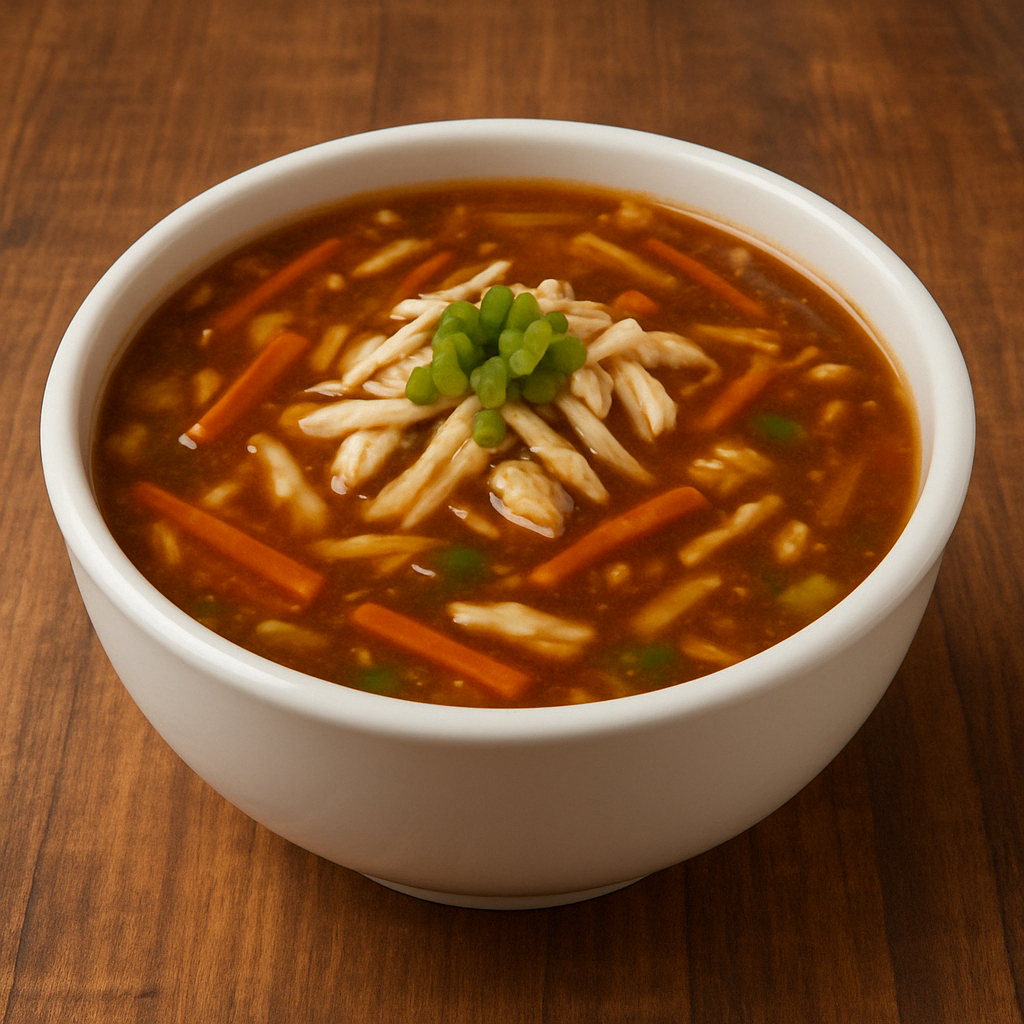 Biryani House - Appetizers-Chicken Hot & Sour Soup