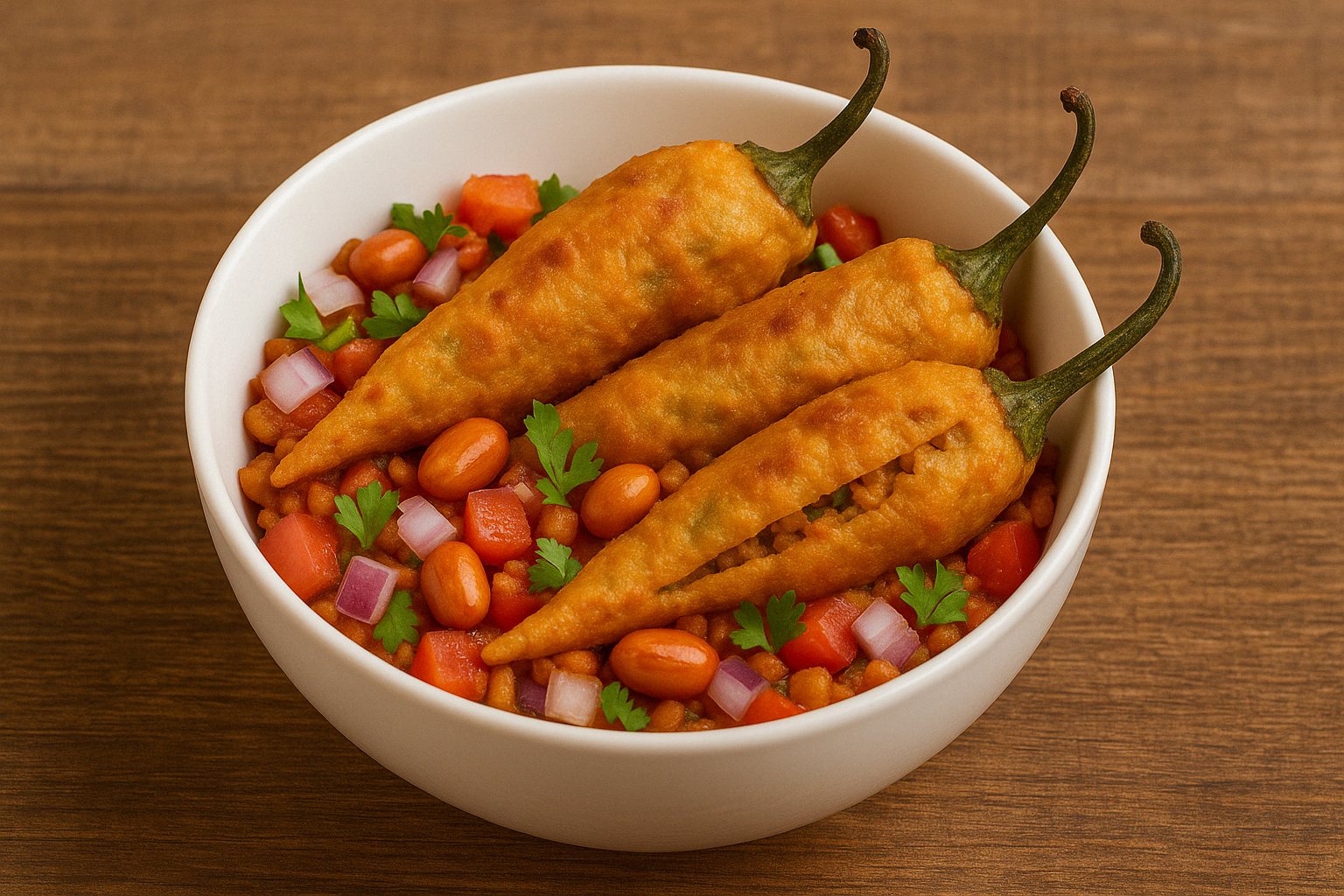 Biryani House - Appetizers - Snack-Stuffed Mirchi Bajji